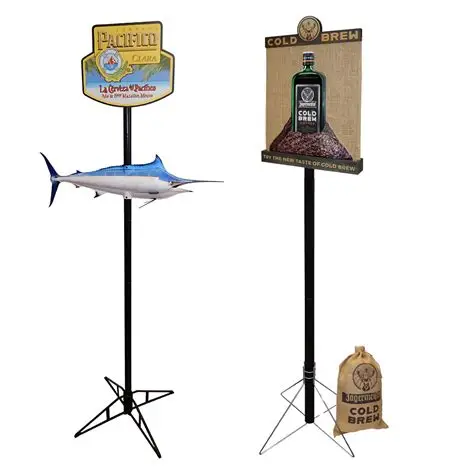 Advertising Vertical Display Stand Promotion