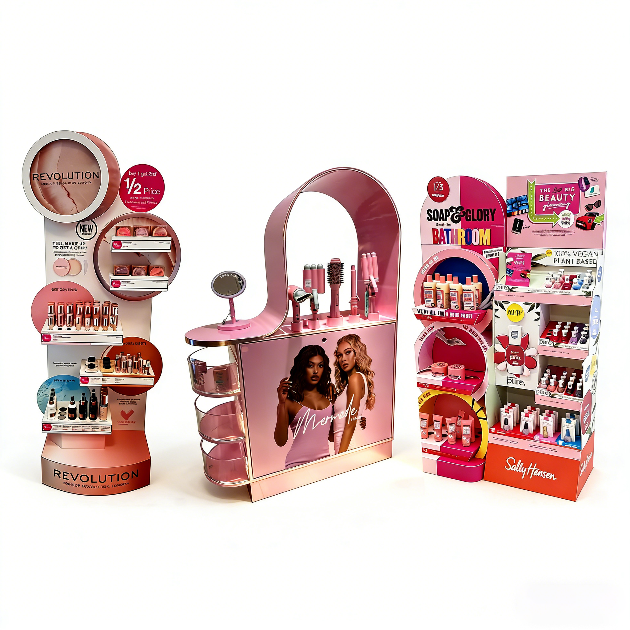 High-End Exquisite Cosmetics Display Stand