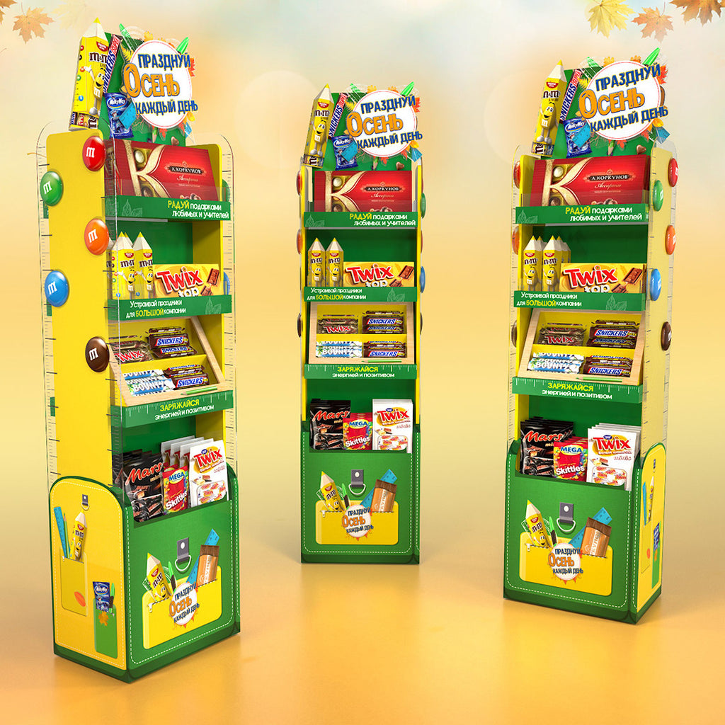 Retail Candy Promotion Display