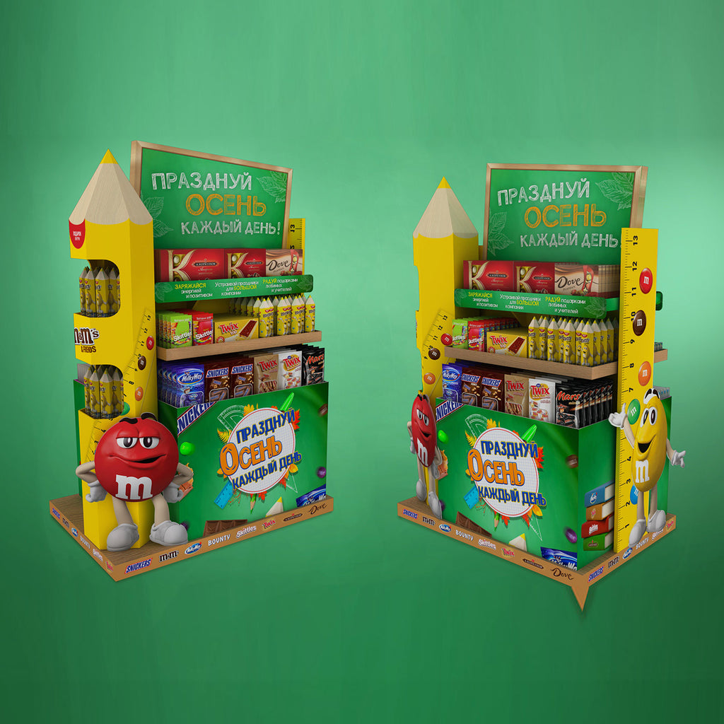 Retail Candy Promotion Display