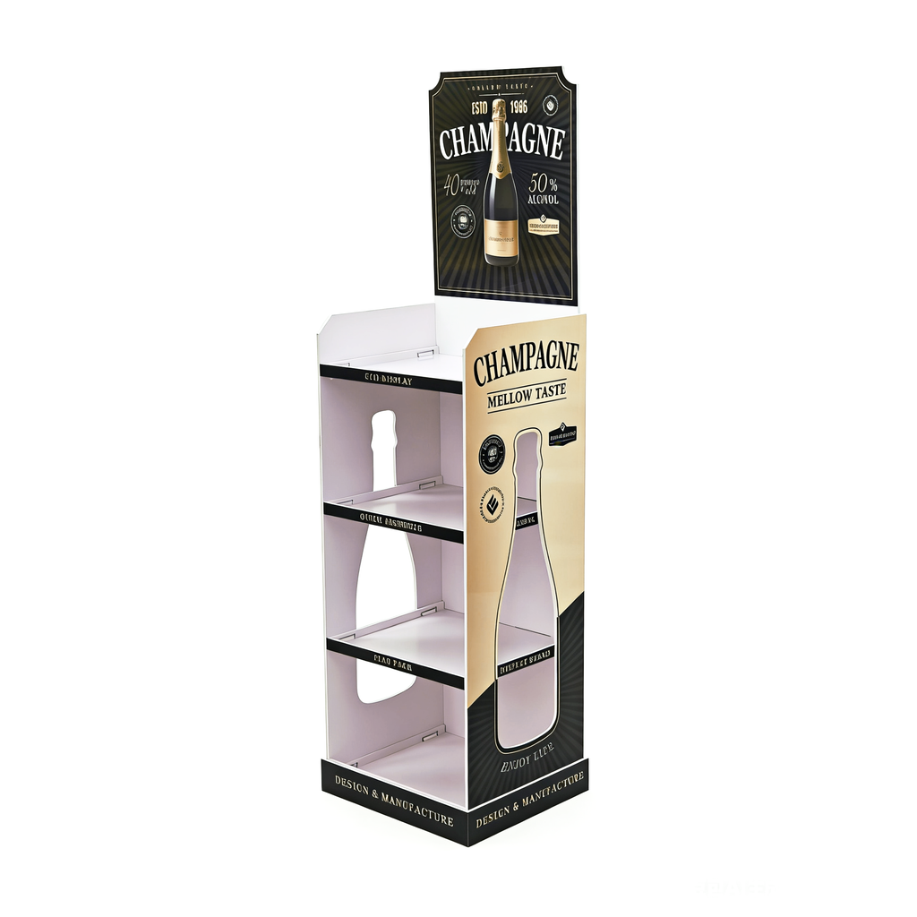 PVC Display Rack for Beverages
