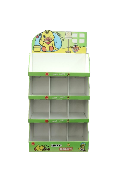 Green Tableware Display Rack