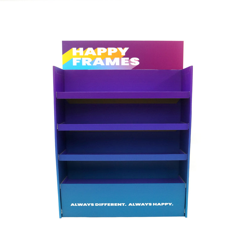 Gradient Color Convenient Personal Care Product Display Rack