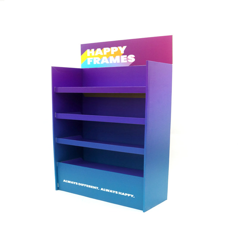 Gradient Color Convenient Personal Care Product Display Rack