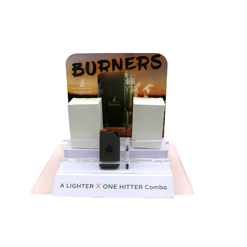 Toonbank Vertoon Aansteektoestelle Klein Uitstalrak