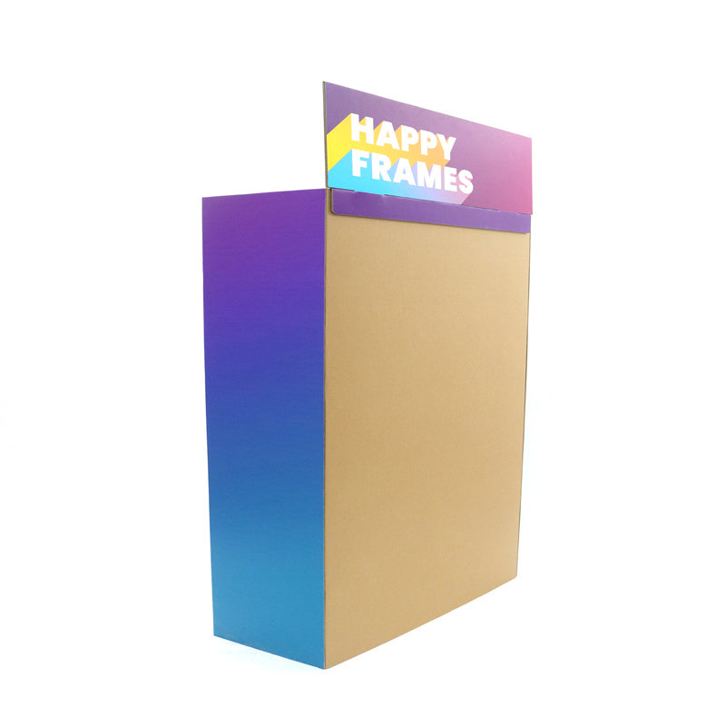 Gradient Color Convenient Personal Care Product Display Rack