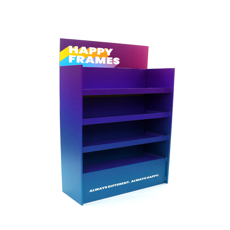 Gradient Color Convenient Personal Care Product Display Rack