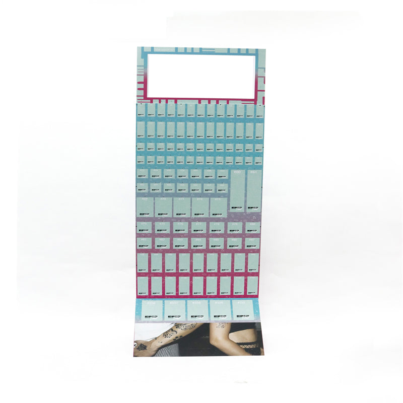 Sticker Display Stand With Hooks