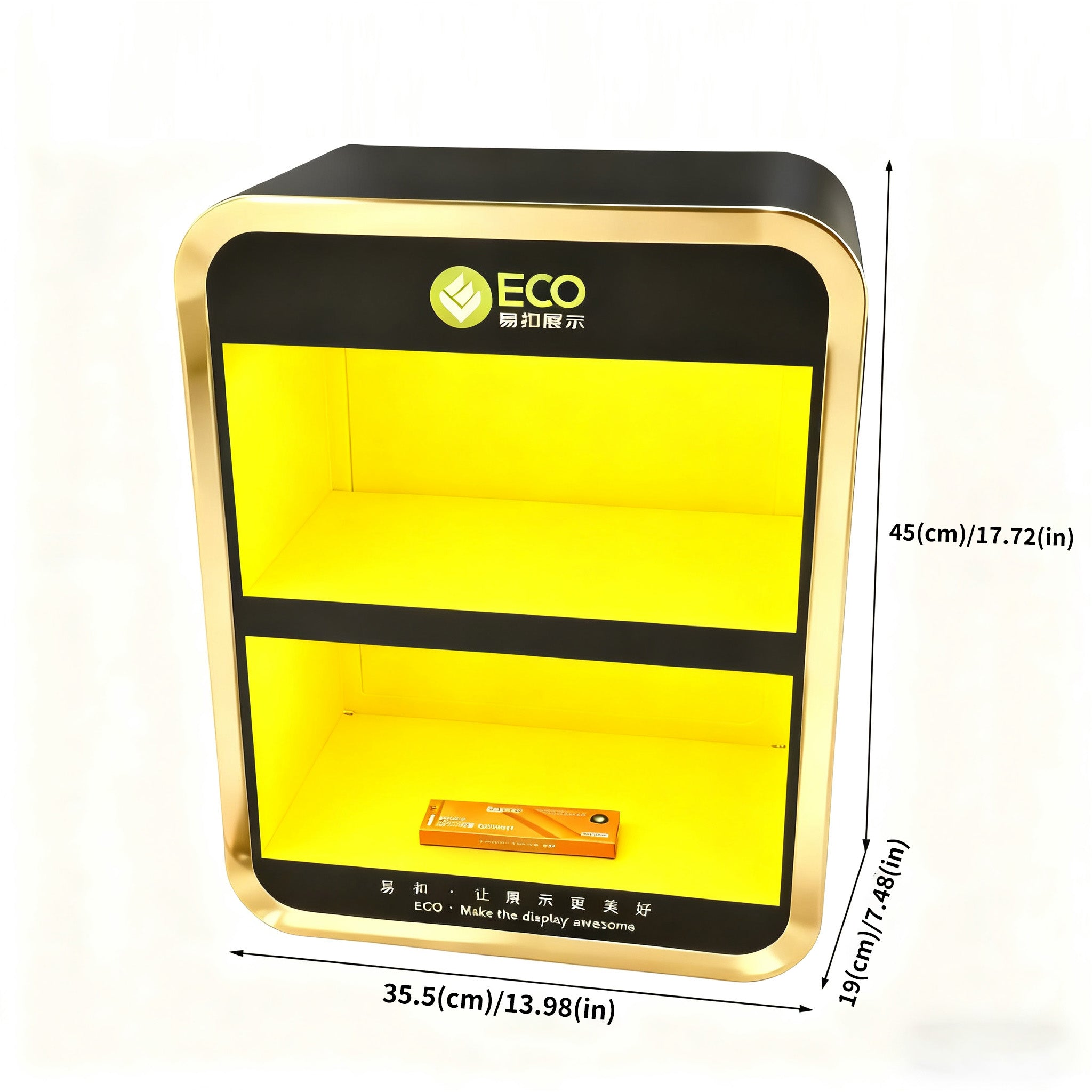 Acrylic-finished cabinet