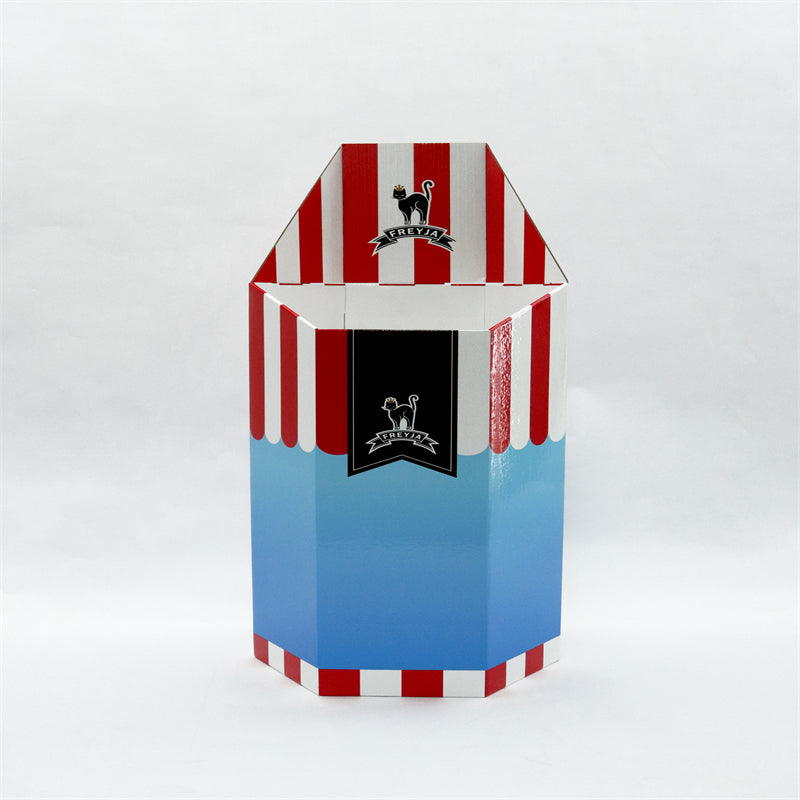 Corrugated Dump Bin Cardboard Display For Retail Promotion