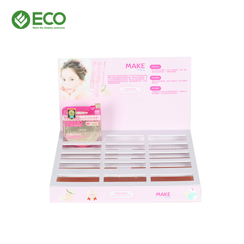 Acrylic Tabletop Cosmetics Display Rack
