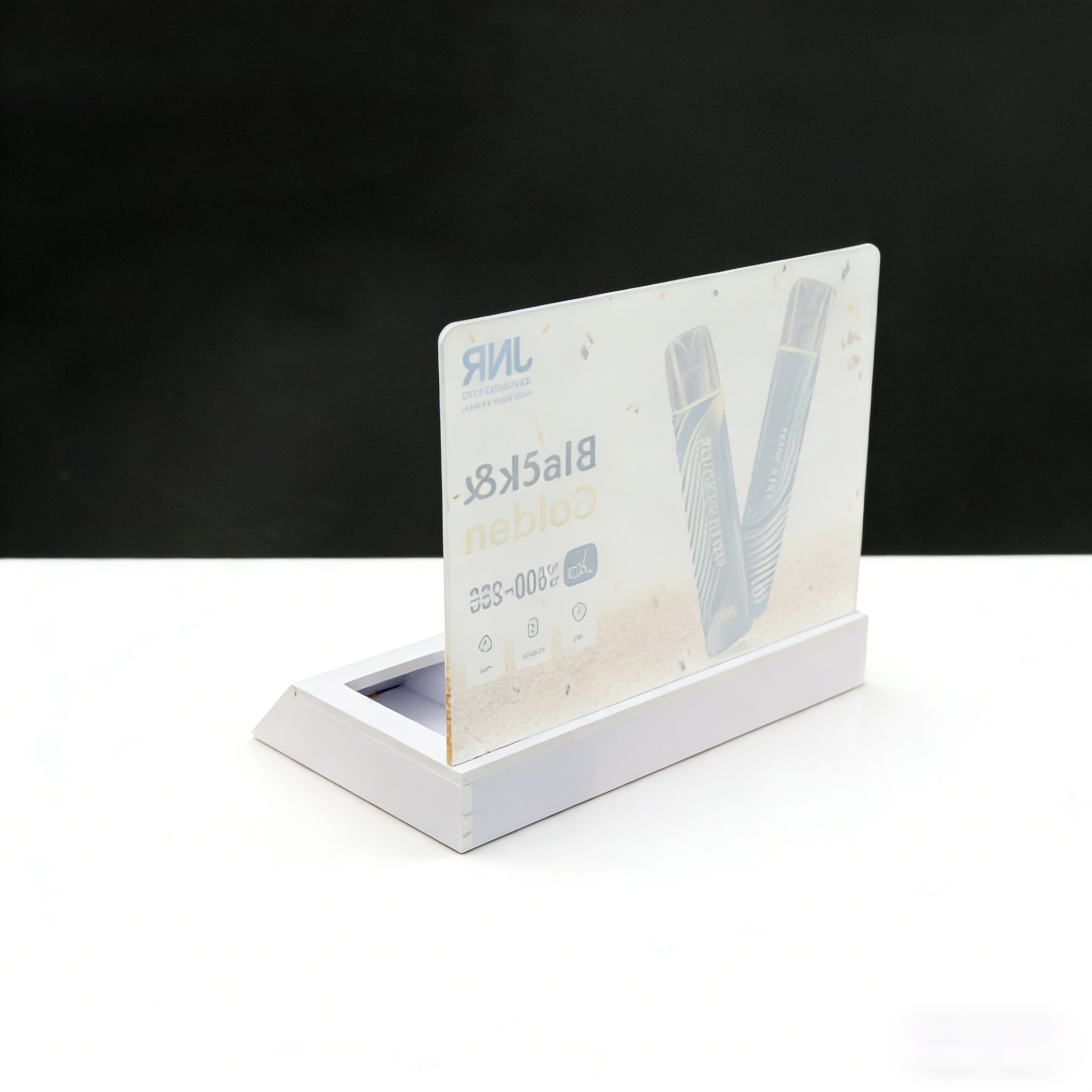 Small Desktop Display Rack for Daily Essentials