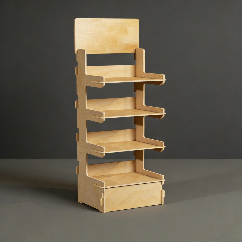 Wooden Display Shelves | Custom Size & Wholesale Supply