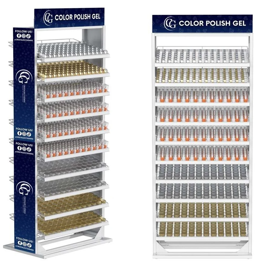 Supermarket Exhibition Perfume Display Rack