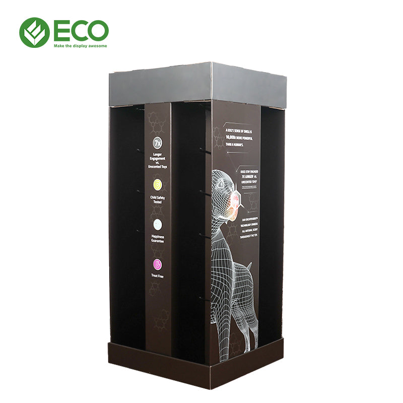 Customized Multi-Layer Large Display Rack Cardboard Pile