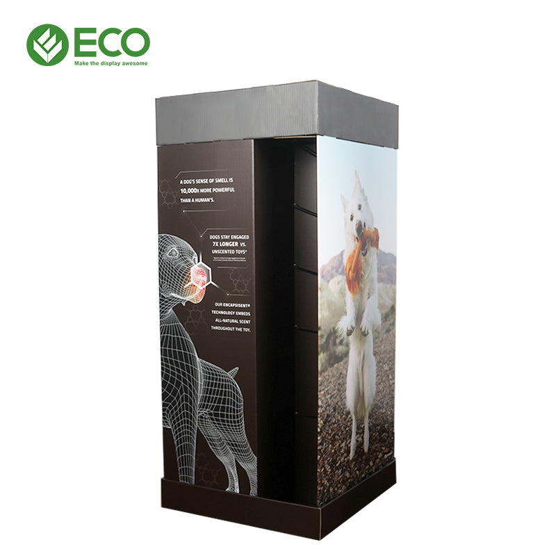 Customized Multi-Layer Large Display Rack Cardboard Pile