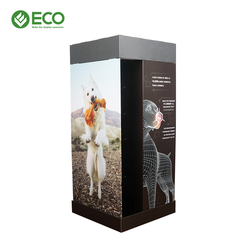 Customized Multi-Layer Large Display Rack Cardboard Pile