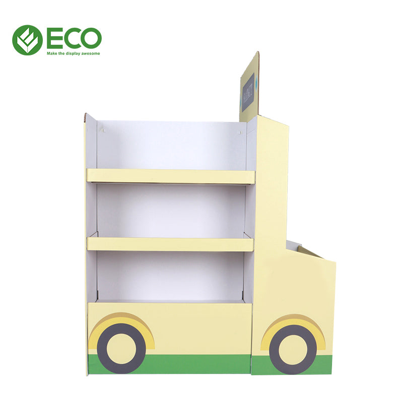 Fun Toy Car Retail Cardboard Display