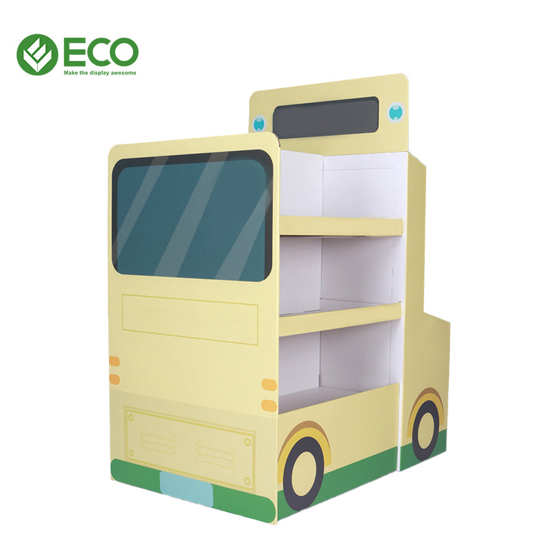 Fun Toy Car Retail Cardboard Display