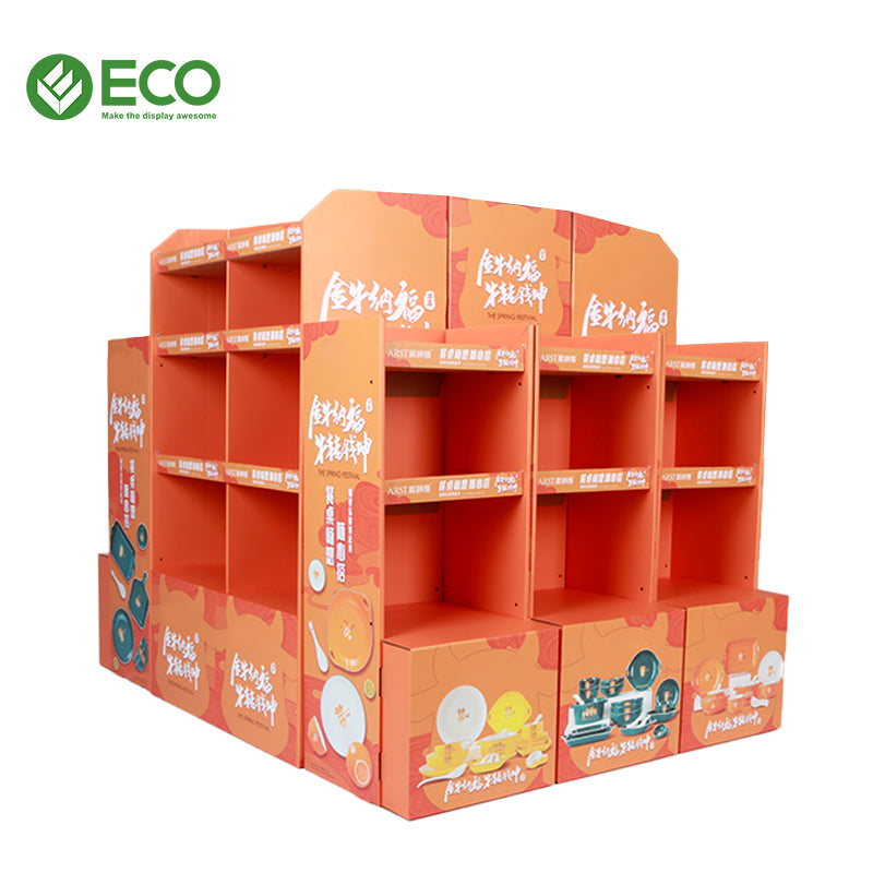 Custom-Designed Supermarket Promotional Displays