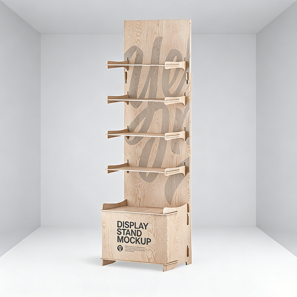 High Quality Wooden Display Racks