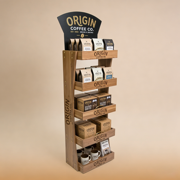 High Quality Wooden Display Racks