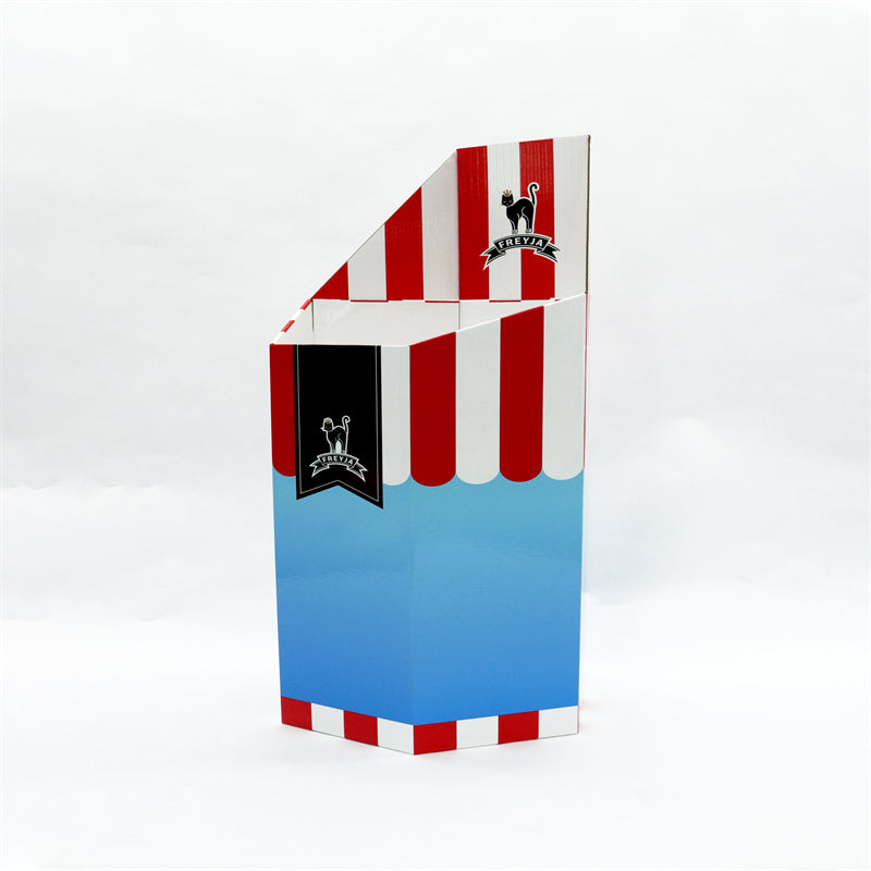 Corrugated Dump Bin Cardboard Display For Retail Promotion