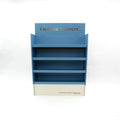 Custom Cardboard Blue Toiletries Display Rack