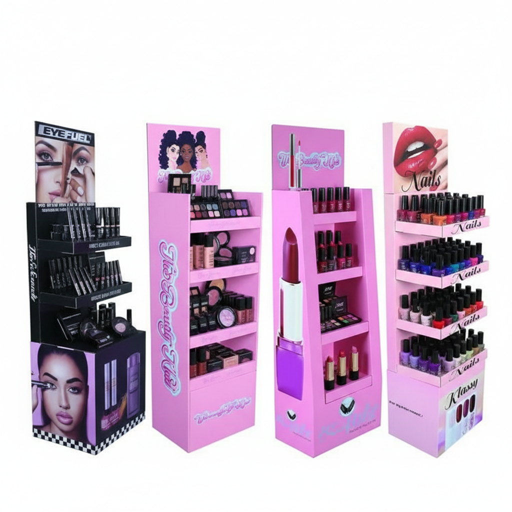 Custom Cosmetics Display Stand