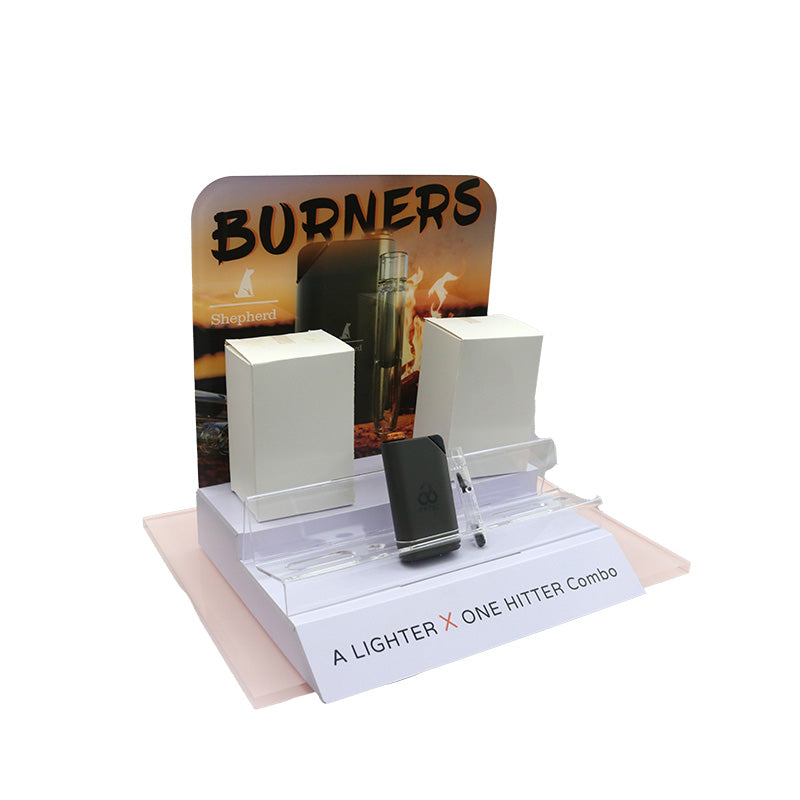 Toonbank Vertoon Aansteektoestelle Klein Uitstalrak