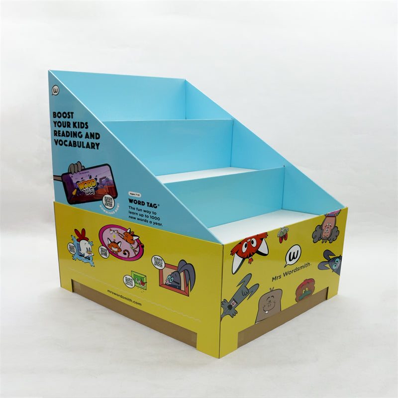 Book Display Stand Floor Stack