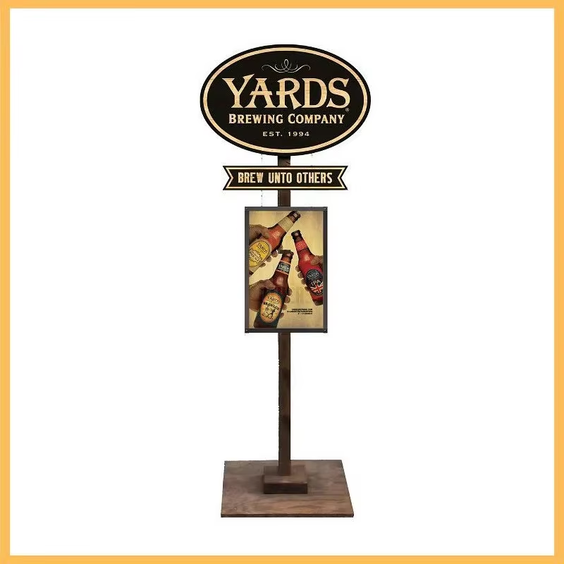Advertising Vertical Display Stand Promotion
