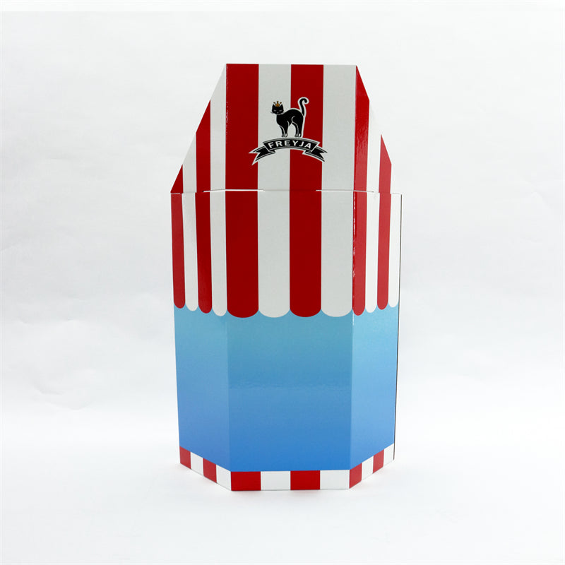 Corrugated Dump Bin Cardboard Display For Retail Promotion