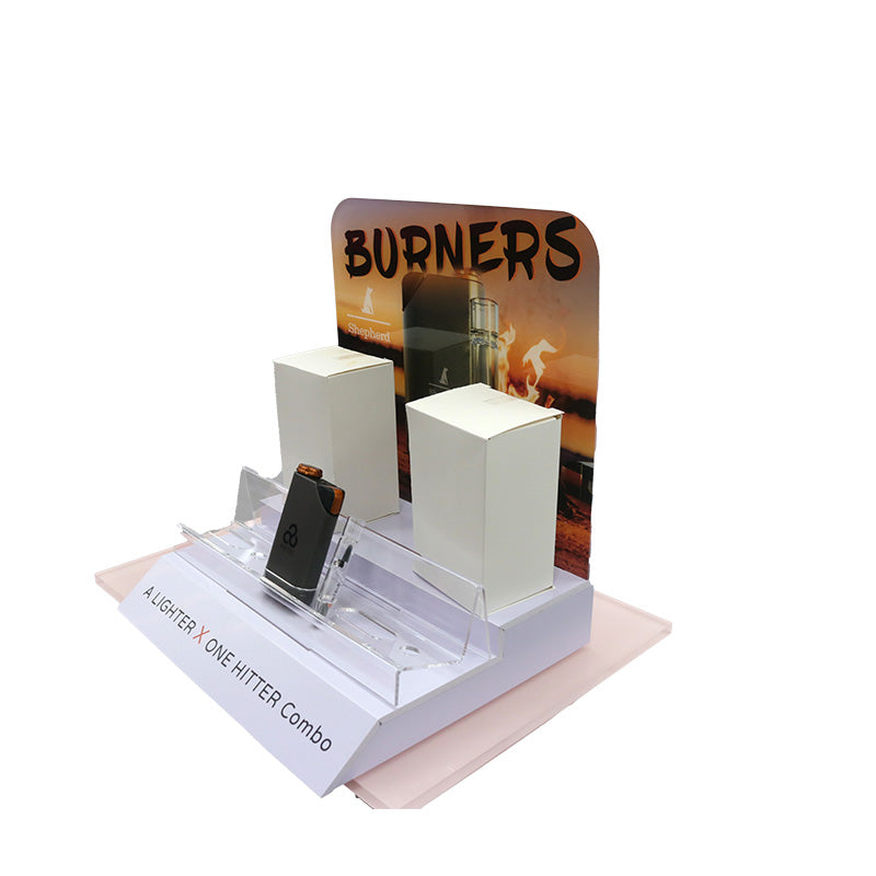 Toonbank Vertoon Aansteektoestelle Klein Uitstalrak