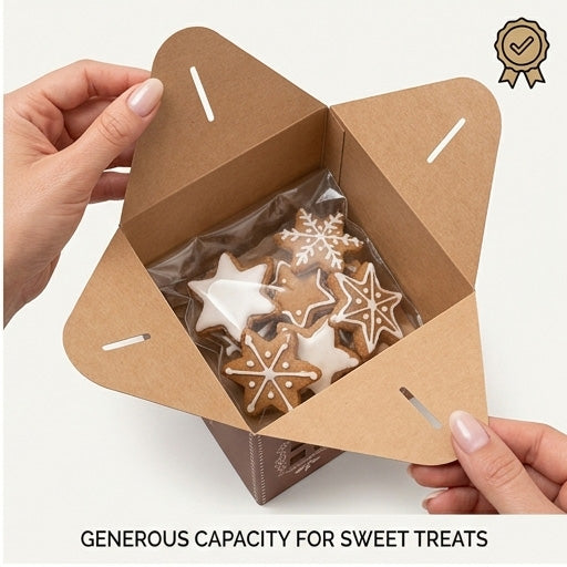 Christmas Cottage Candy Box