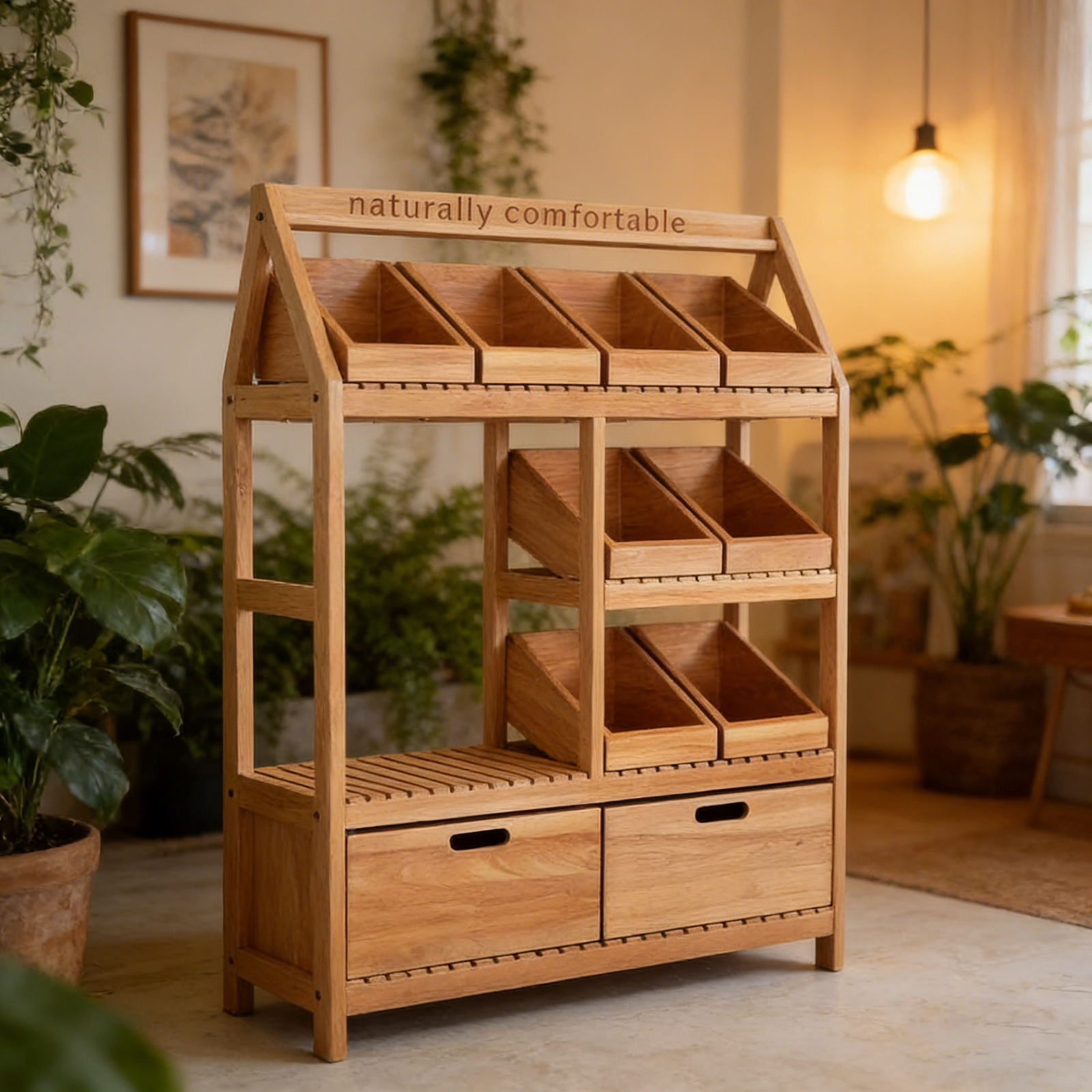 Professional Custom Wooden Display | Wholesale Factory