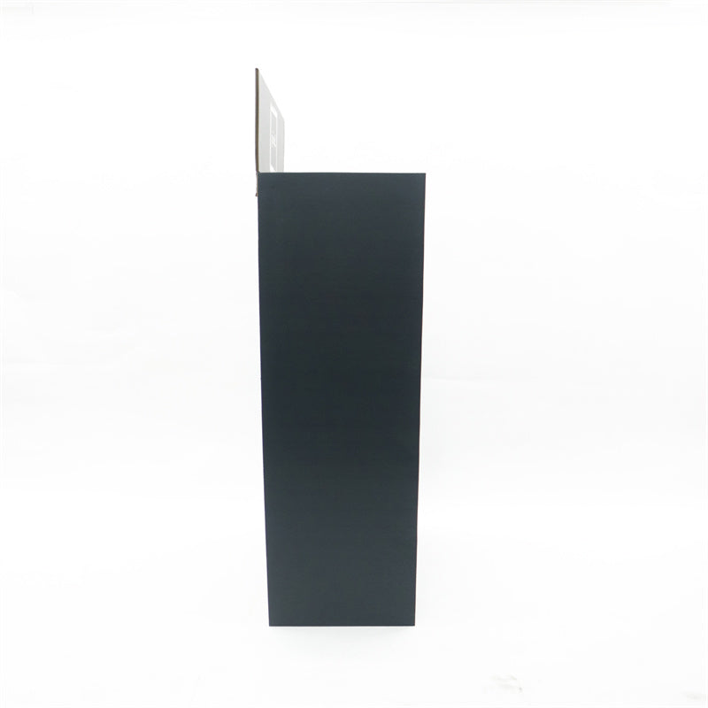 Custom Cardboard Black Toiletries Display Rack
