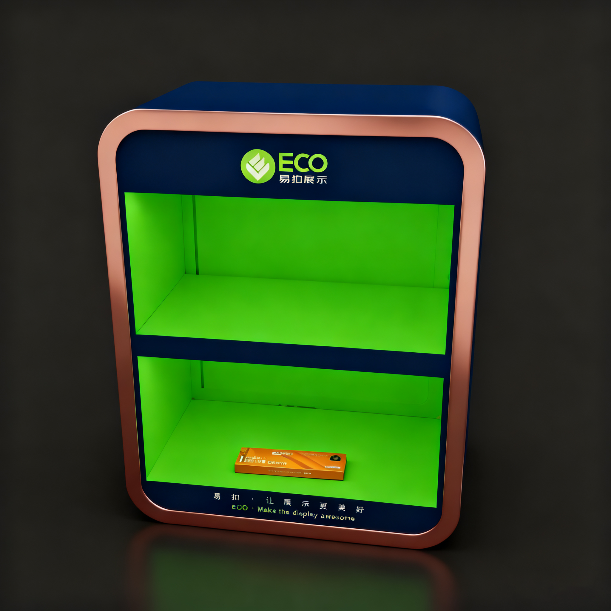 Acrylic-finished cabinet