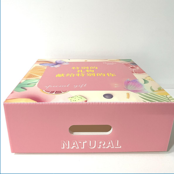 Food And Beverage Packaging Box Turnover Crate Hollow Board Material
