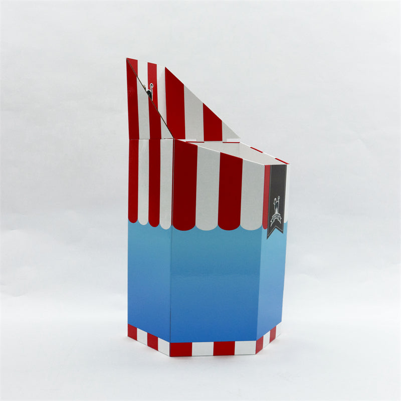Corrugated Dump Bin Cardboard Display For Retail Promotion