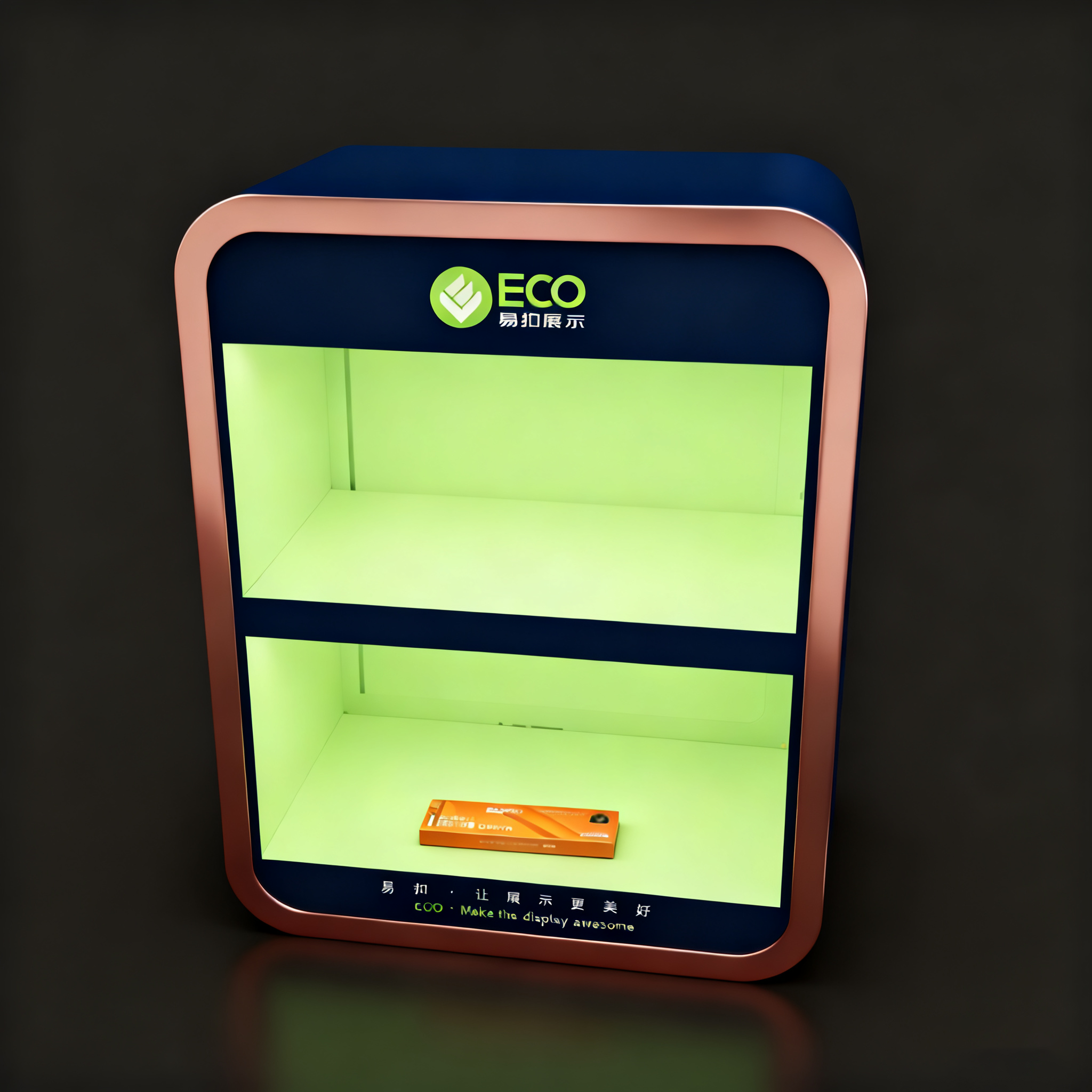 Acrylic-finished cabinet