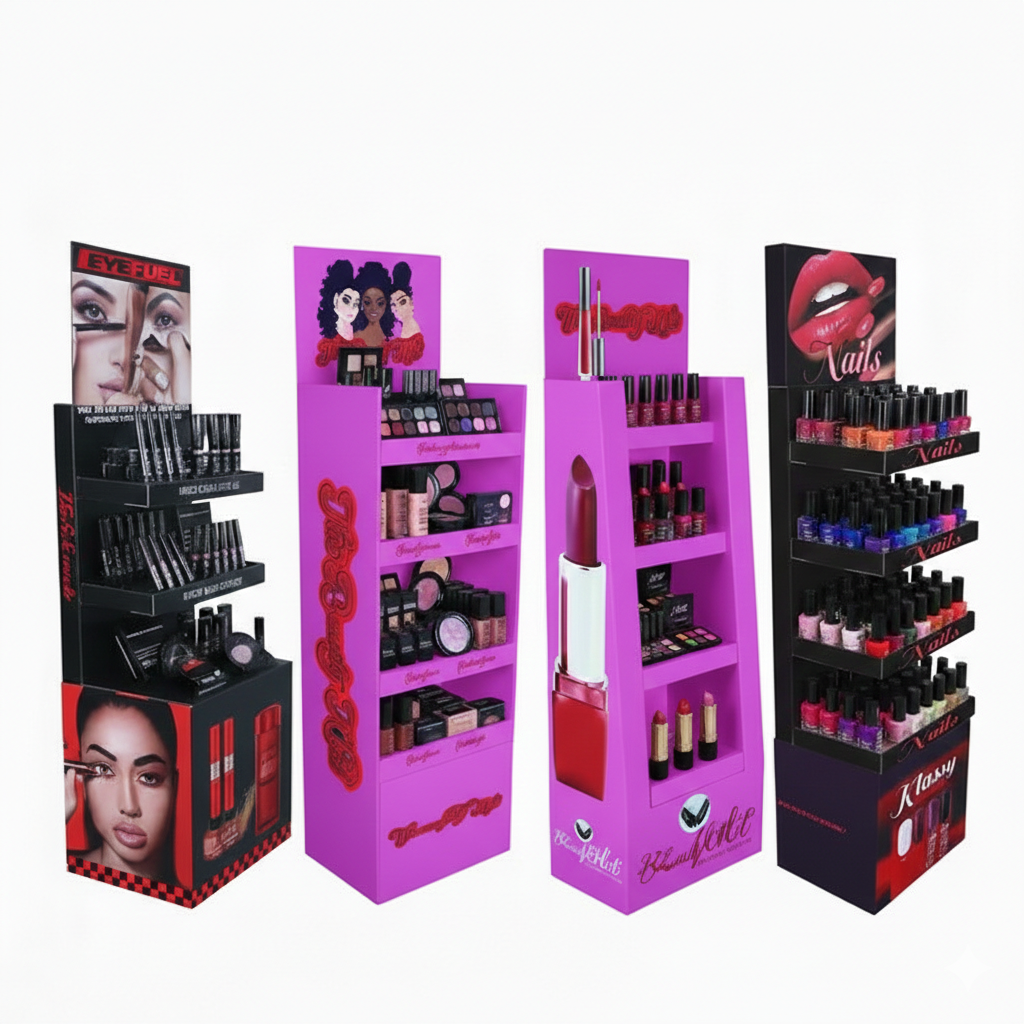 Custom Cosmetics Display Stand