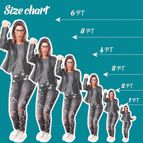 1-8ft Personalized Standee