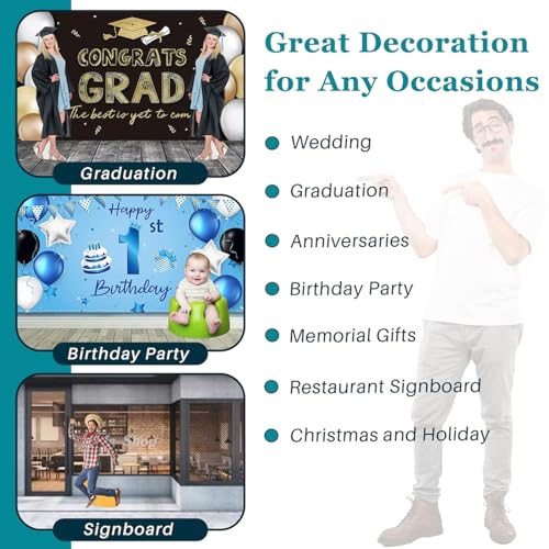 1-8ft Personalized Standee