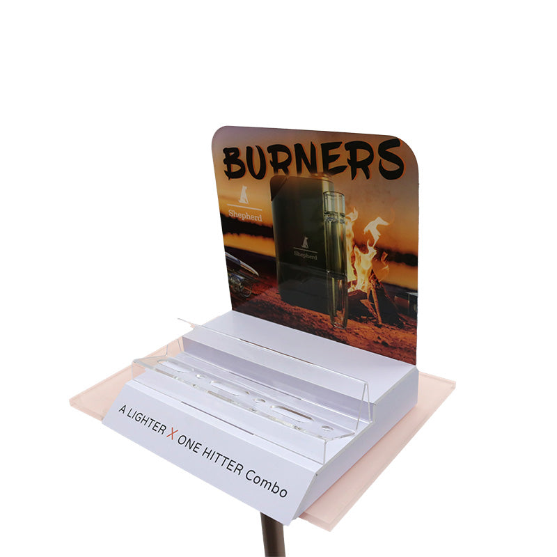 Toonbank Vertoon Aansteektoestelle Klein Uitstalrak