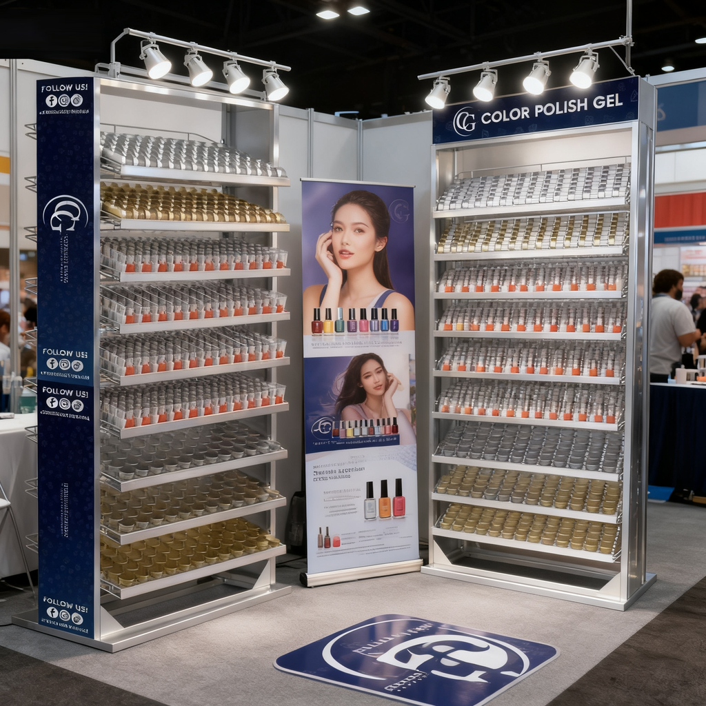 Supermarket Exhibition Perfume Display Rack