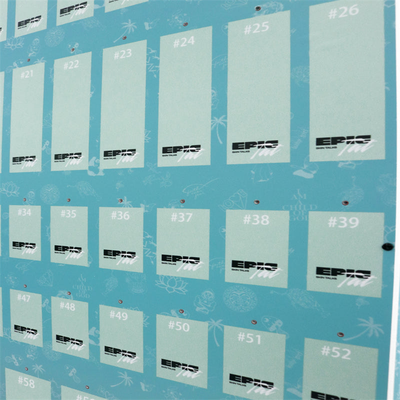 Sticker Display Stand With Hooks