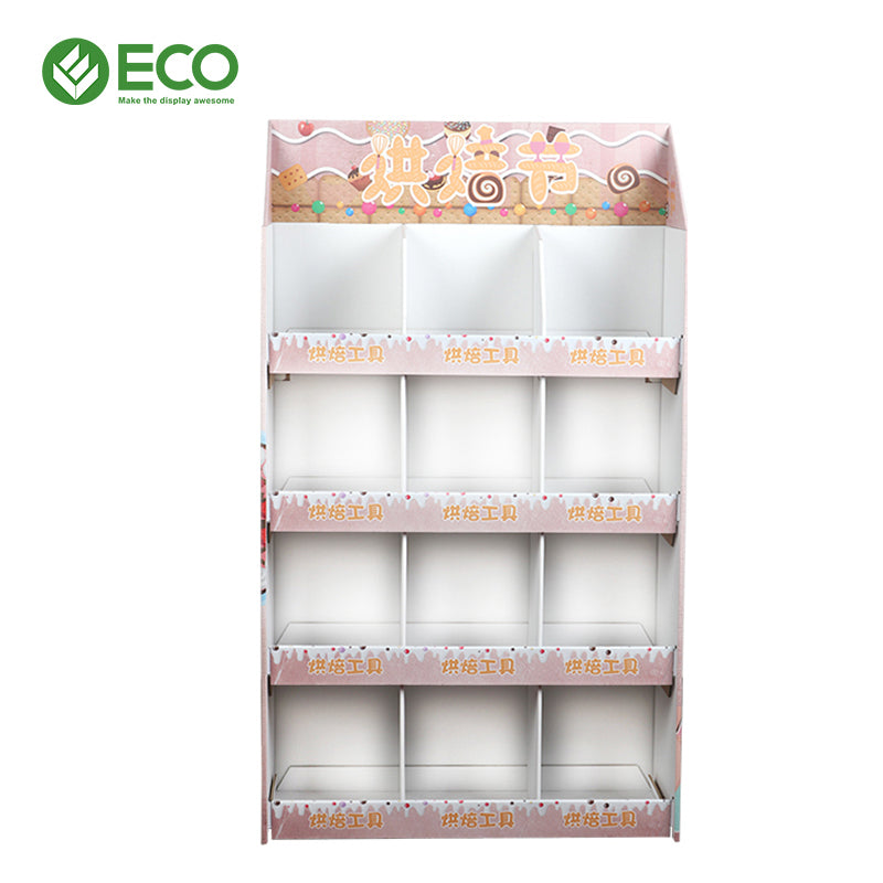 Supermarket Promotional Retail Large Cardboard Display