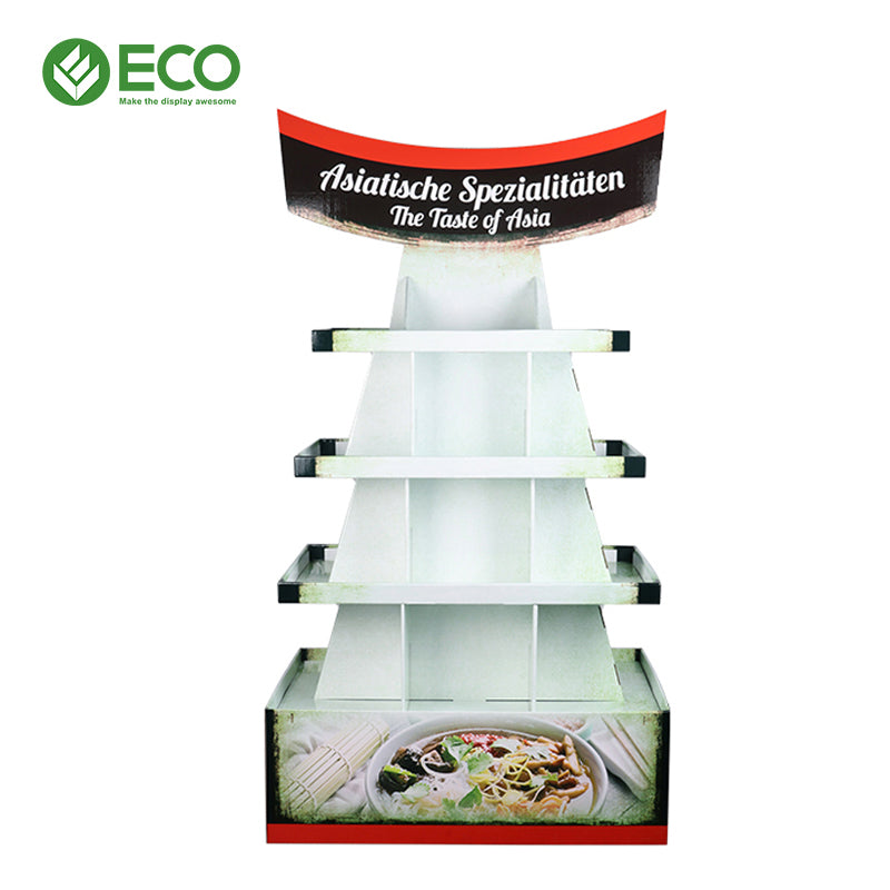 Ship And Train Shaped Holiday Promotion Display Rack