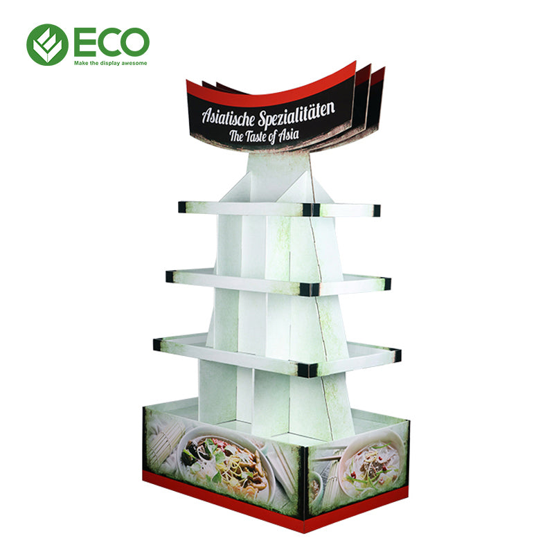 Ship And Train Shaped Holiday Promotion Display Rack